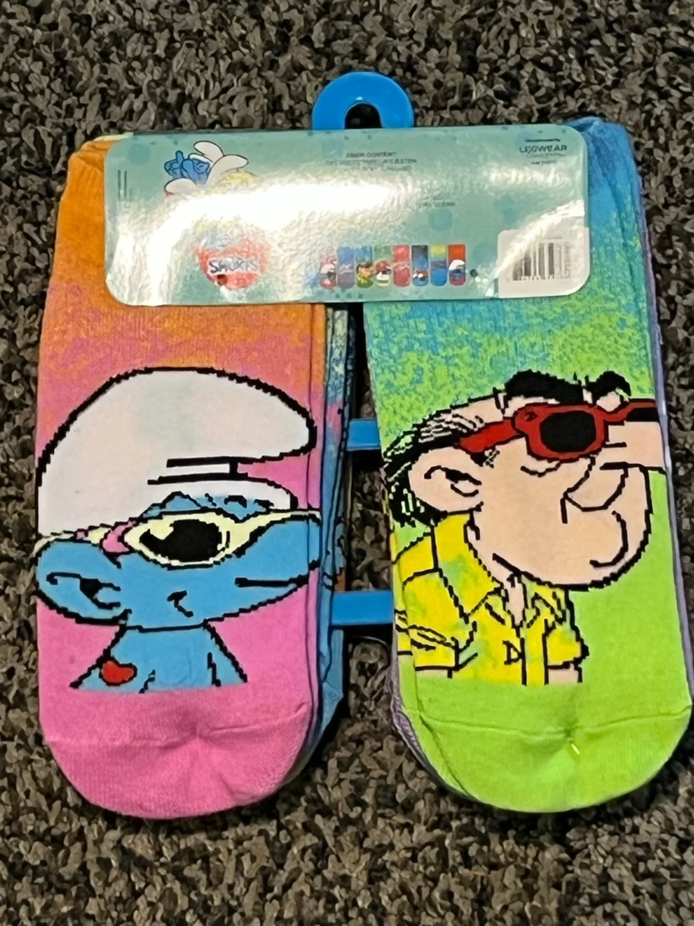 The Smurfs Kids' Multi-Color Character Socks - Pack